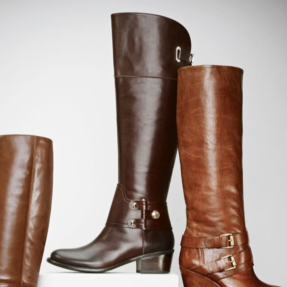 Vince Camuto Brooklee leather over the knee boot